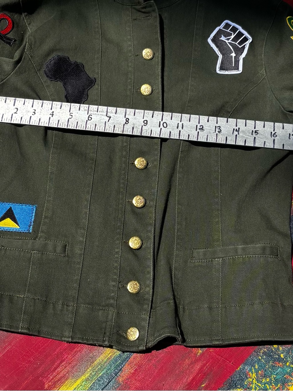 Battle Jacket -Multicolor - Picture 9 of 16